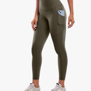 CRZ YOGA Women’s Brushed Naked Feeling Workout Leggings